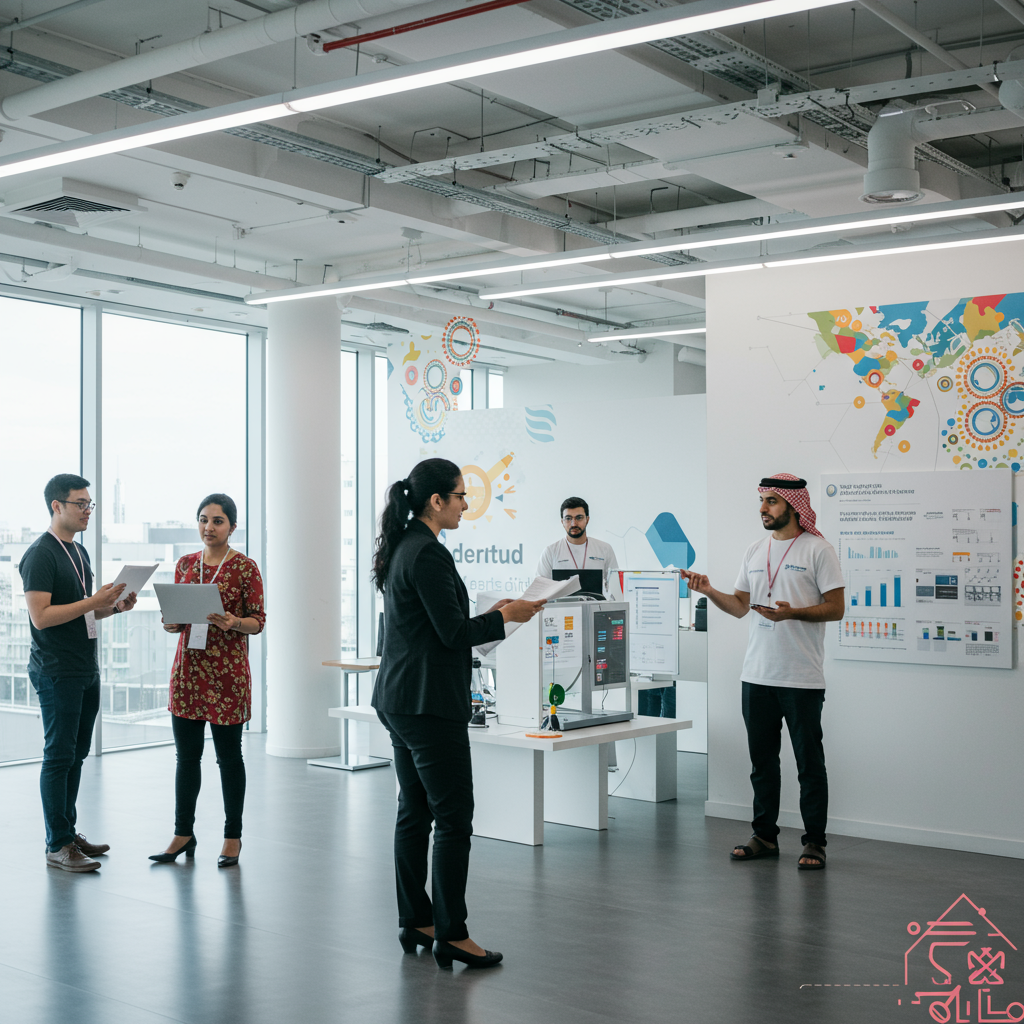 Dynamic group of diverse startups